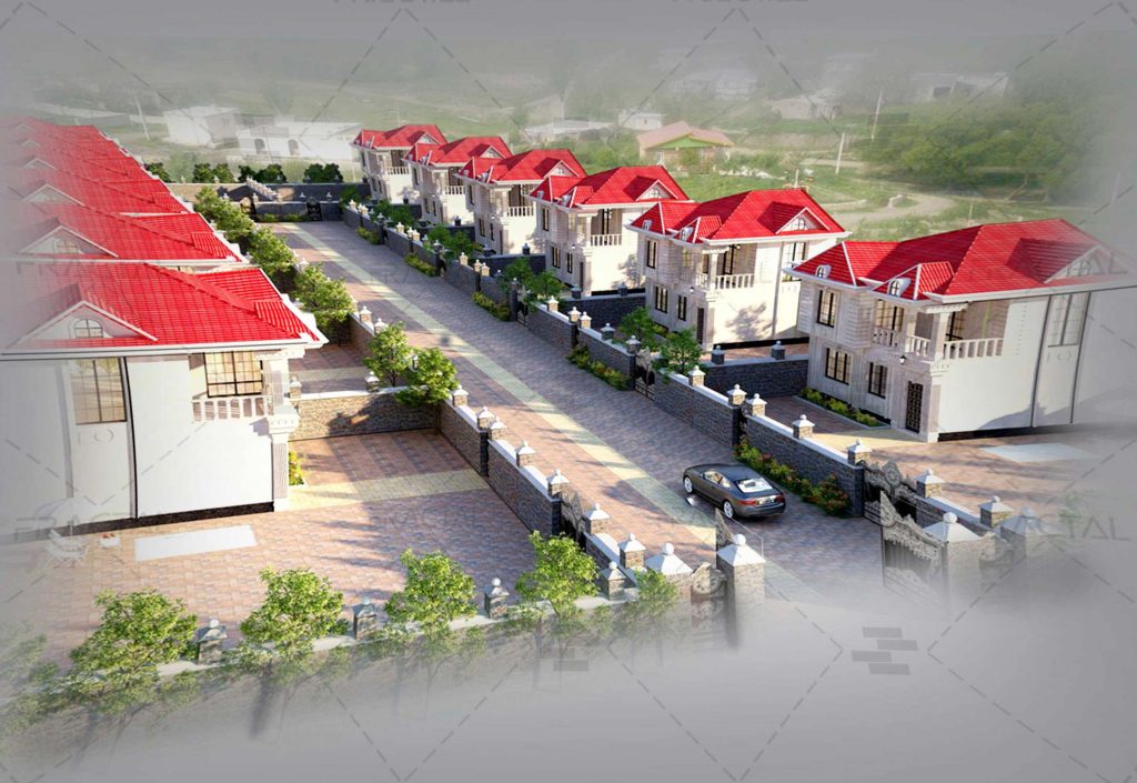 اصول شهرک ویلایی - گروه ساختمانی فرکتال