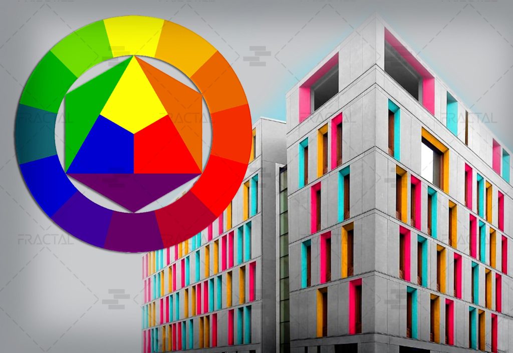 رنگ در معماری (Color In Architecture) - گروه ساختمانی فرکتال