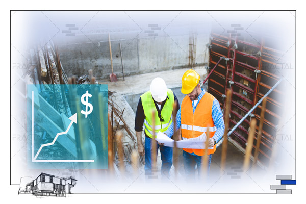 تناسب هزینه و پیشرفت فیزیکی - گروه ساختمانی فرکتال